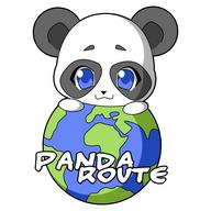 Panda Route Travel Planner WRT Widget Logo
